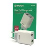 NG WOOT WT22 Dual Port USB Charger QC3.0/18W Χύμα Προϊόντα - NG WOOT WT22 Dual Port USB Charger QC3.0/18W