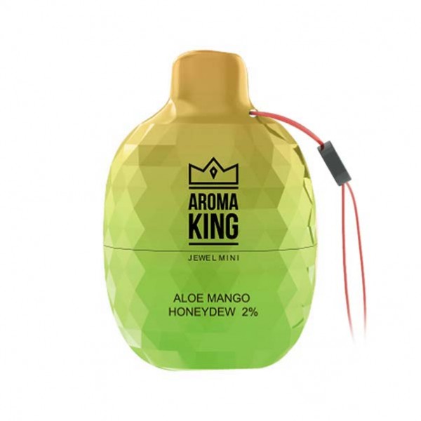 Disposable Vapes - Aroma King Jewel Mini 800 Aloe Mango Honeydew 2ml