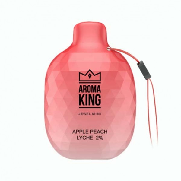Disposable Vapes - Aroma King Jewel Mini 800 Apple Peach Lychee 2ml