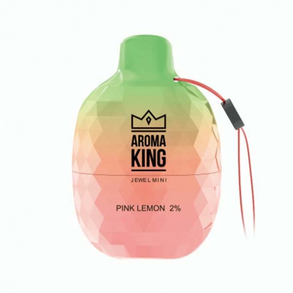 Disposable Vapes - Aroma King Jewel Mini 800 Pink Lemon 2ml