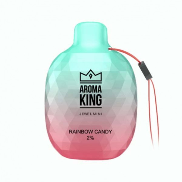 Disposable Vapes - Aroma King Jewel Mini 800 Rainbow Candy 2ml