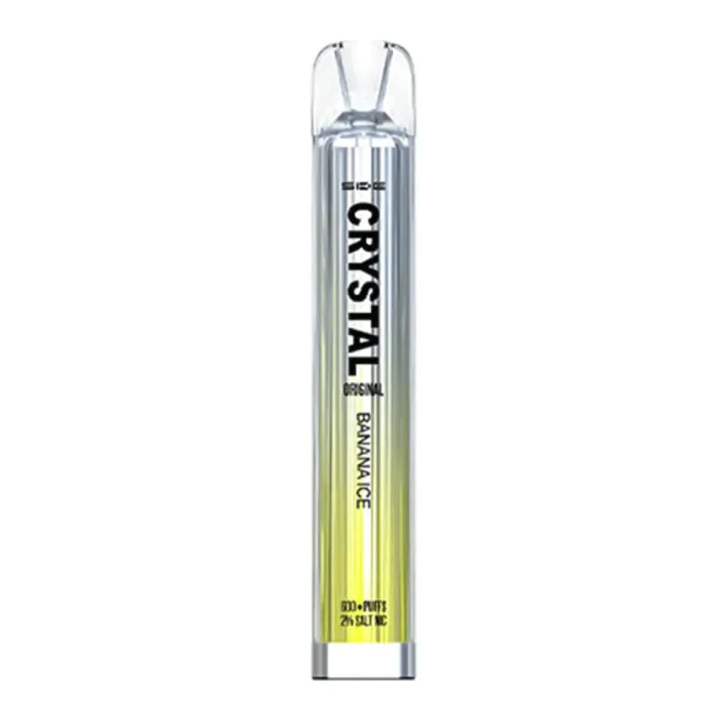 Crystal Bar Banana Ice 2ml Συσκευές Μιας Χρήσης - Crystal Bar Banana Ice 2ml