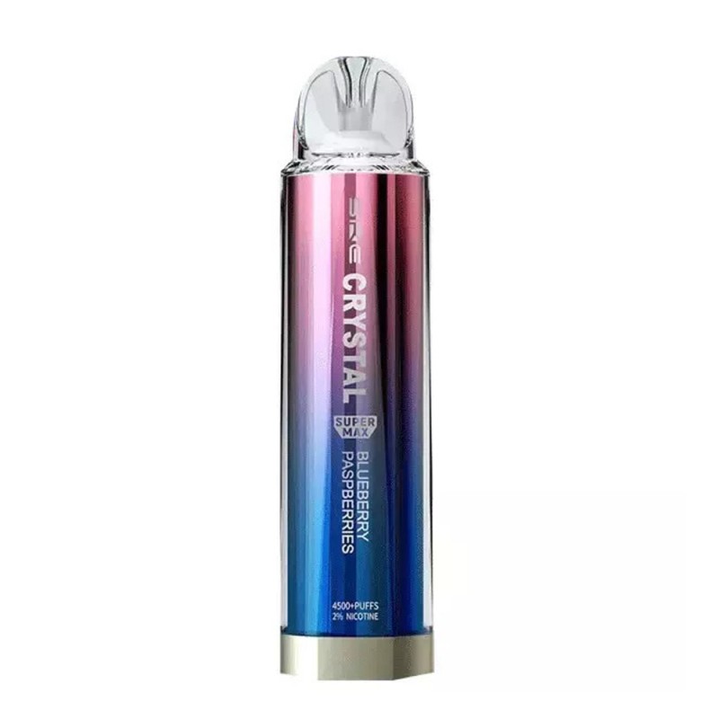 Crystal Bar Blueberry Raspberries SUPER MAX 10ml Συσκευές Μιας Χρήσης - Crystal Bar Blueberry Raspberries SUPER MAX 10ml