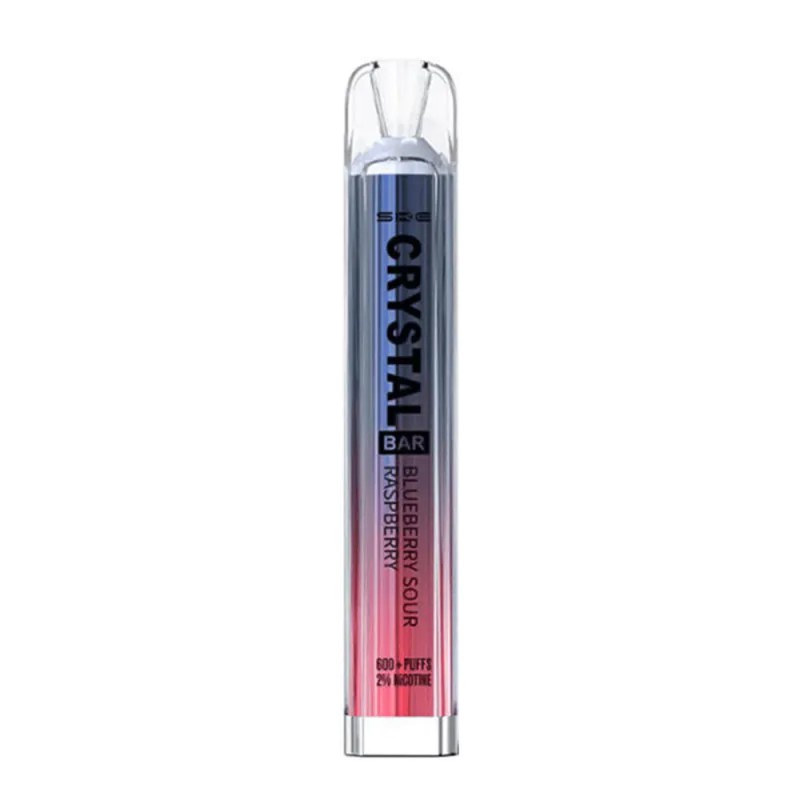 Crystal Bar Blueberry Sour Raspberry 2ml Συσκευές Μιας Χρήσης - Crystal Bar Blueberry Sour Raspberry 2ml
