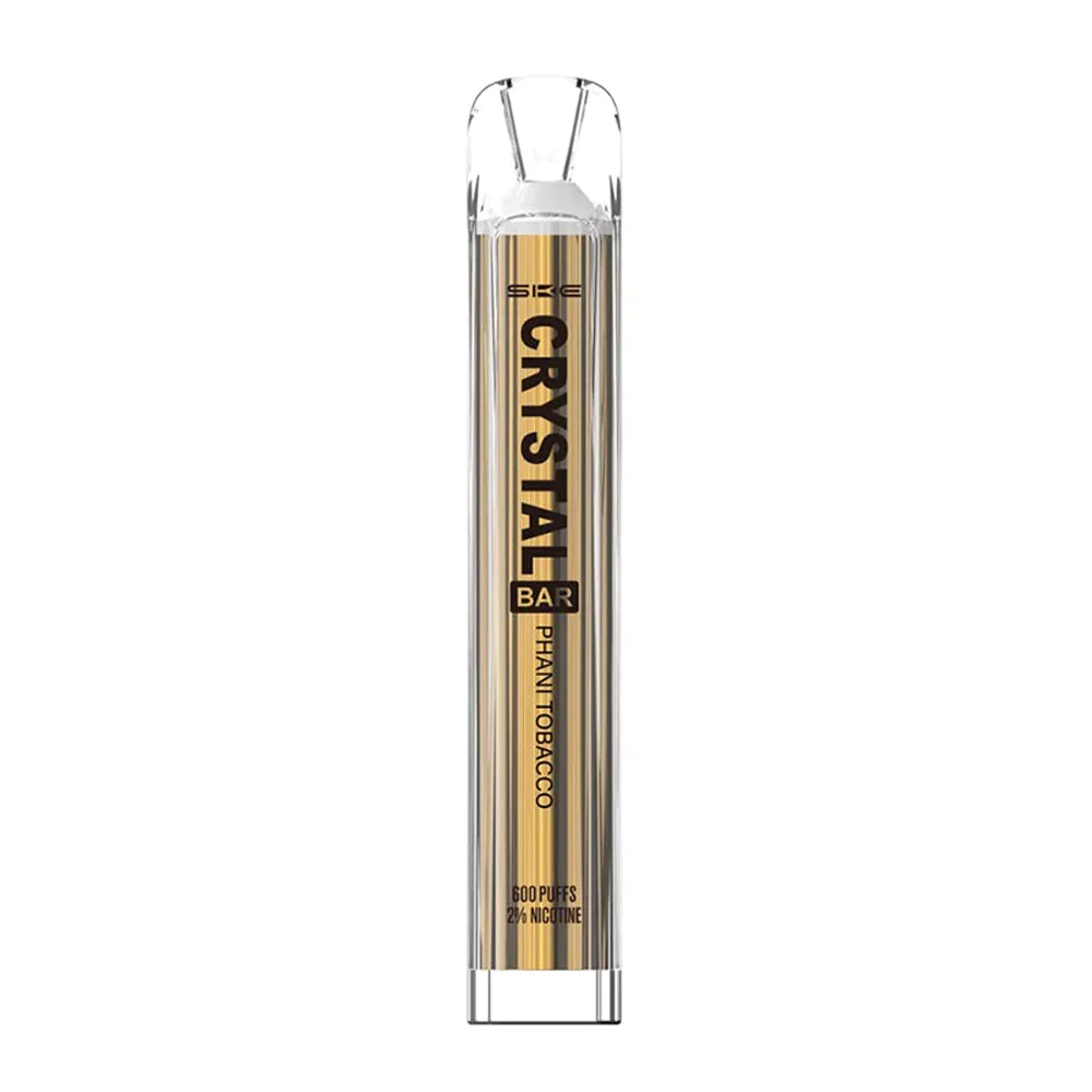gold crystal vape Crystal Bar Phani Tobacco 2ml