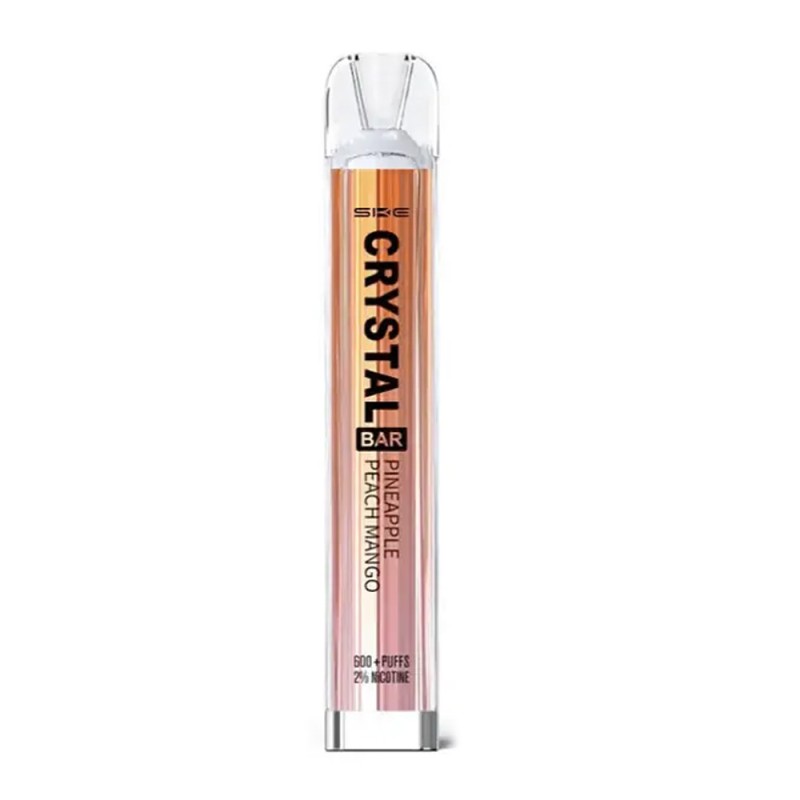 Crystal Bar Pineapple Peach Mango 2ml Συσκευές Μιας Χρήσης - Crystal Bar Pineapple Peach Mango 2ml
