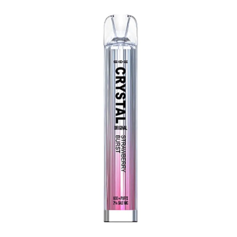 Crystal Bar Strawberry Burst 2ml Συσκευές Μιας Χρήσης - Crystal Bar Strawberry Burst 2ml