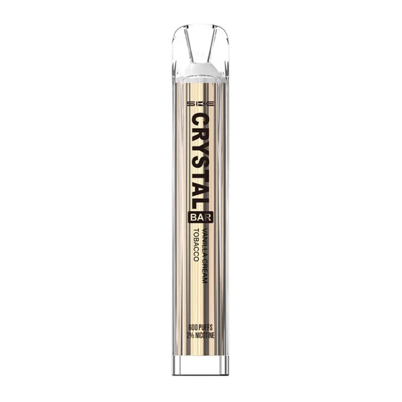 Crystal Bar Vanilla Cream Tobacco 2ml Συσκευές Μιας Χρήσης - Crystal Bar Vanilla Cream Tobacco 2ml