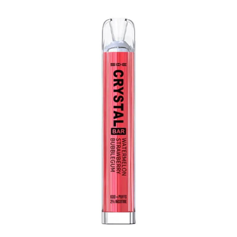 Crystal Bar Watermelon Strawberry Bubblegum 2ml Συσκευές Μιας Χρήσης - Crystal Bar Watermelon Strawberry Bubblegum 2ml