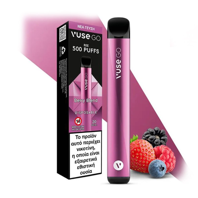 VUSE GO Berry Blend 20mg 2ml Συσκευές Μιας Χρήσης - VUSE GO Berry Blend 20mg 2ml