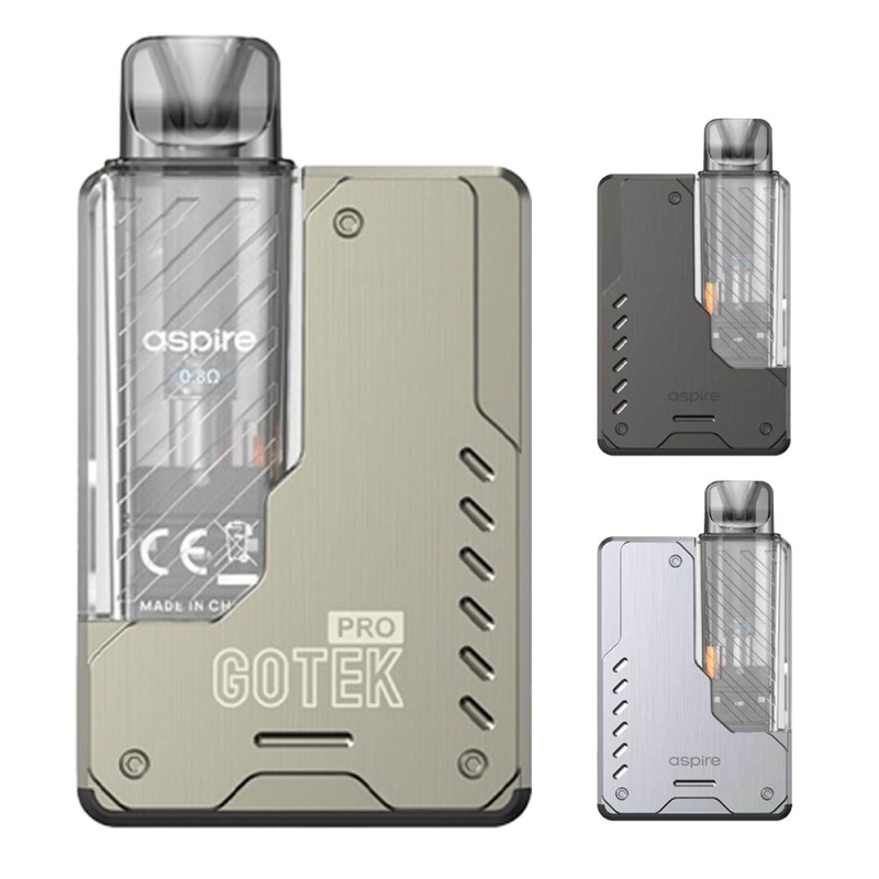 Aspire Gotek Pro Pod Kit 2ml Pod Systems - Aspire Gotek Pro Pod Kit 2ml