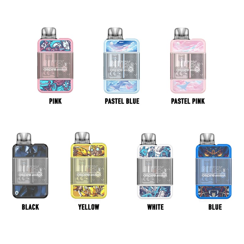 Aspire Gotek S Pod Kit 2ml Pod Systems - Aspire Gotek S Pod Kit 2ml