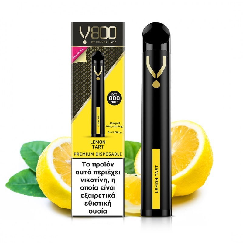 Συσκευές Μιας Χρήσης - Dinner Lady V800 Disposable Lemon Tart 20mg 2ml
