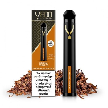 Dinner Lady V800 Disposable Original Tobacco 20mg 2ml
