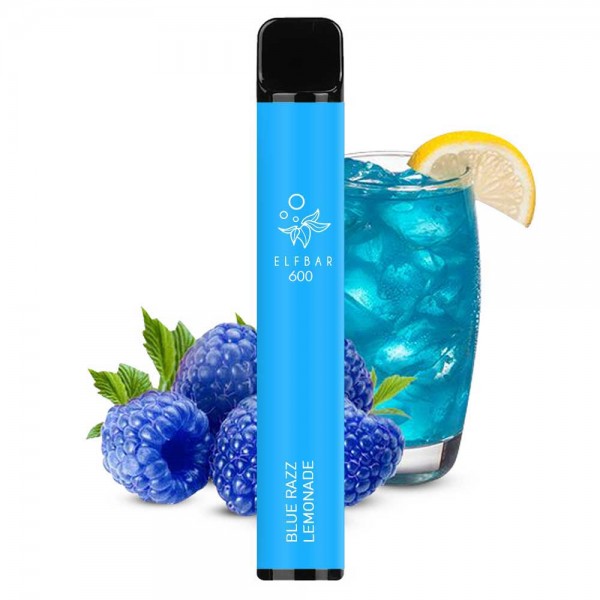 Disposable Vapes - Elf Bar 600 Blue Razz Lemonade 2ml