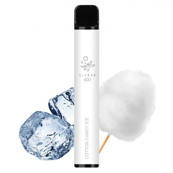 Disposable Vapes - Elf Bar 600 Cotton Candy Ice 2ml