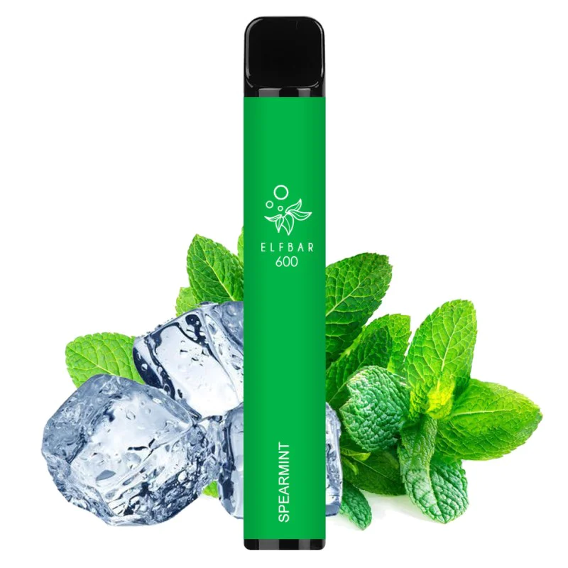 Elf Bar 600 Spearmint 20mg 2ml - Disposable Vapes