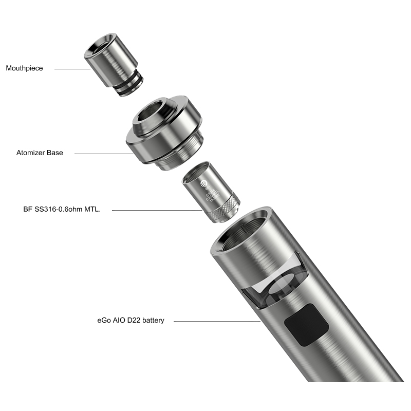 Joyetech eGo AIO D22 Starter kits - Joyetech eGo AIO D22