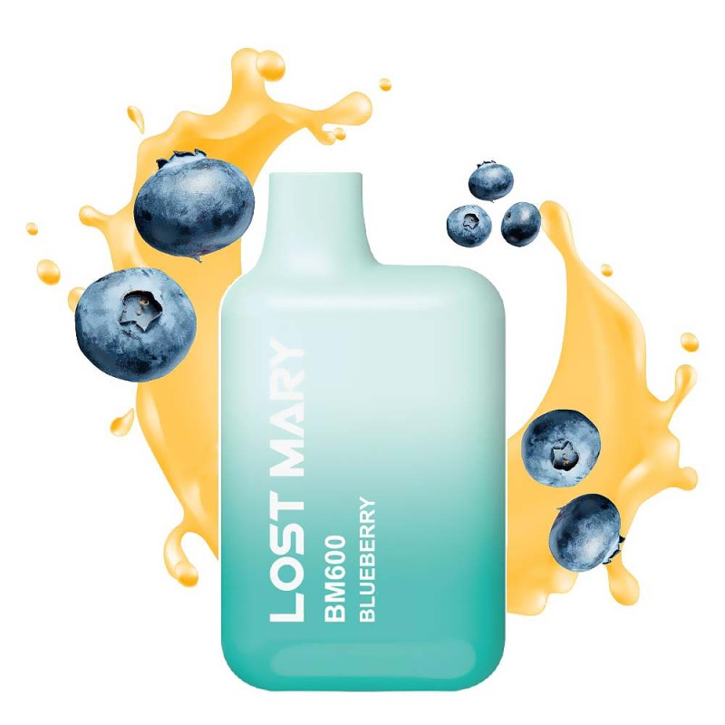 Lost Mary BM600 20mg 2ml Blueberry Συσκευές Μιας Χρήσης - Lost Mary BM600 20mg 2ml Blueberry