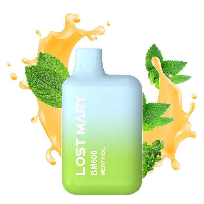 Lost Mary BM600 20mg 2ml Menthol Συσκευές Μιας Χρήσης - Lost Mary BM600 20mg 2ml Menthol
