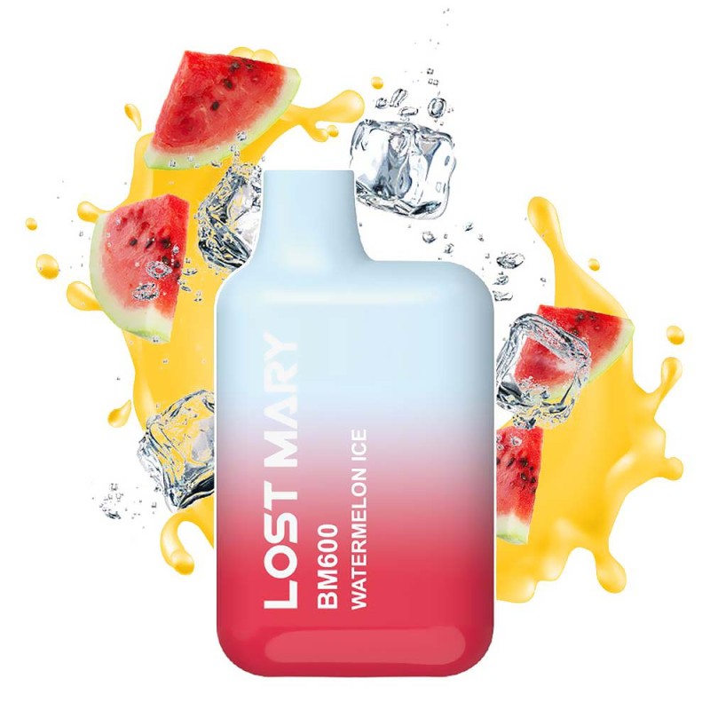 Lost Mary BM600 20mg 2ml Watermelon Ice Συσκευές Μιας Χρήσης - Lost Mary BM600 20mg 2ml Watermelon Ice