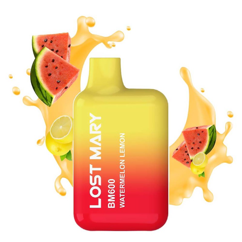 Lost Mary BM600 20mg 2ml Watermelon Lemon Συσκευές Μιας Χρήσης - Lost Mary BM600 20mg 2ml Watermelon Lemon