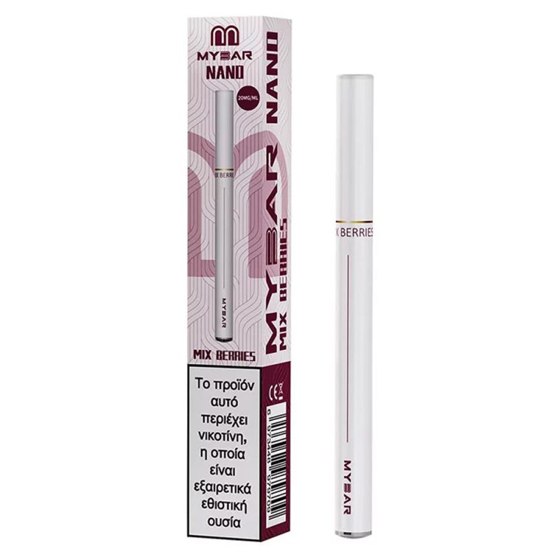 MyBar Nano Mix Berries 20mg 1.6ml Συσκευές Μιας Χρήσης - MyBar Nano Mix Berries 20mg 1.6ml