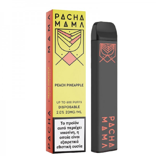 Disposable Vapes - Pacha Mama Peach Pineapple Disposable 2ml