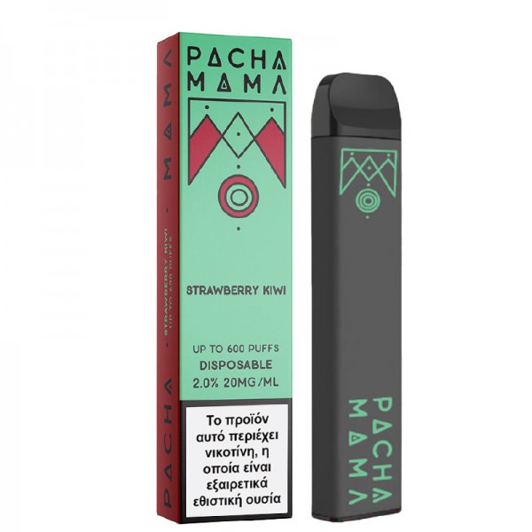 Disposable Vapes - Pacha Mama Strawberry Kiwi Disposable 2ml