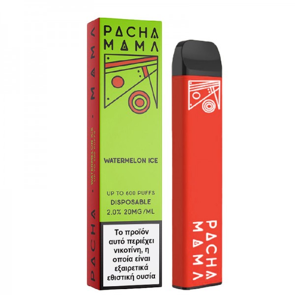 Disposable Vapes - Pacha Mama Watermelon Ice Disposable 2ml