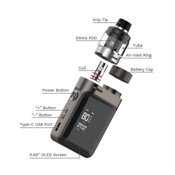 Vaporesso SWAG PX80 Pod Kit 4ml