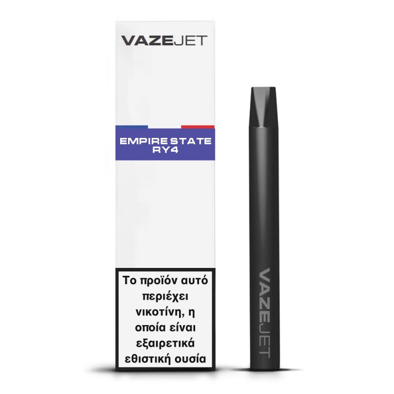 Vaze Jet Empire State RY4 20mg Συσκευές Μιας Χρήσης - Vaze Jet Empire State RY4 20mg