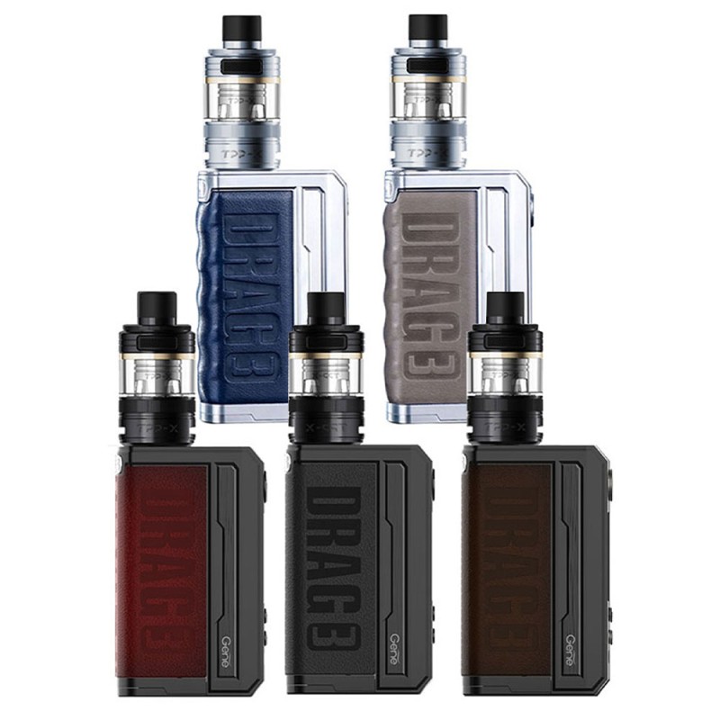 Voopoo Drag 3 TPP-X Kit 2ml Starter kits - Voopoo Drag 3 TPP-X Kit 2ml
