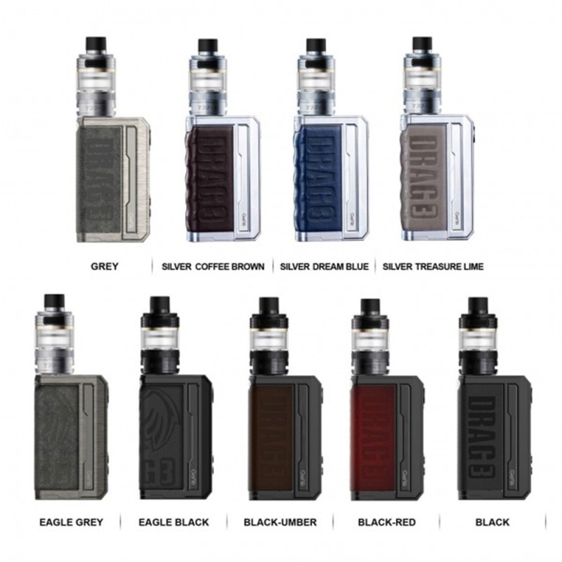 Voopoo Drag 3 TPP-X Kit 2ml Starter kits - Voopoo Drag 3 TPP-X Kit 2ml