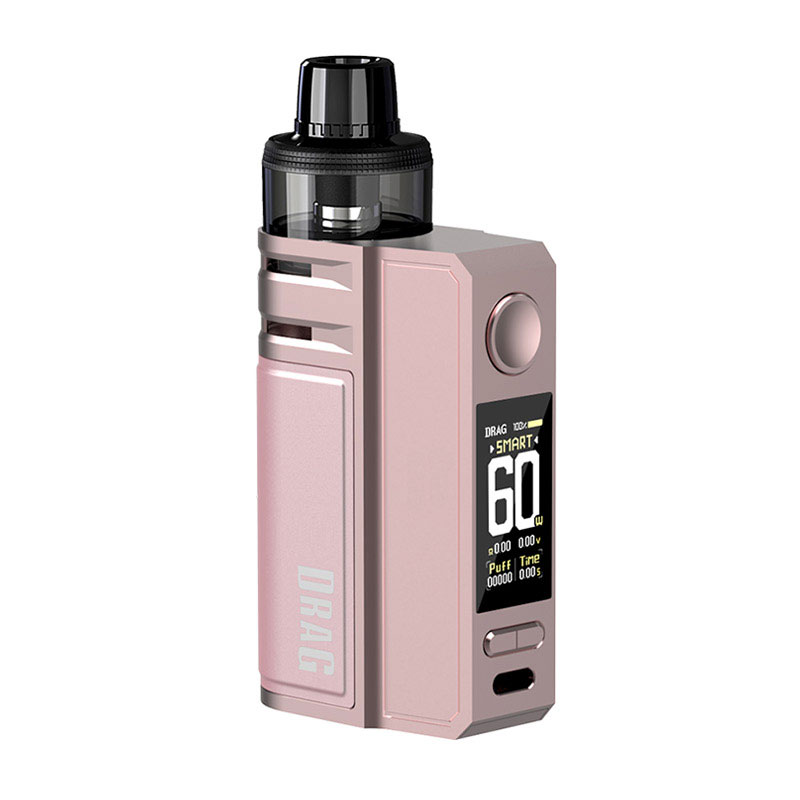 Voopoo Drag E60 4.5ml Pod Kit Black Pod Systems - Voopoo Drag E60 4.5ml Pod Kit Black