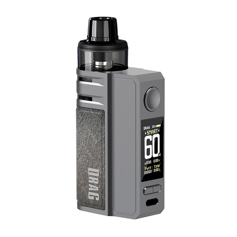 Voopoo Drag E60 4.5ml Pod Kit Black Pod Systems - Voopoo Drag E60 4.5ml Pod Kit Black