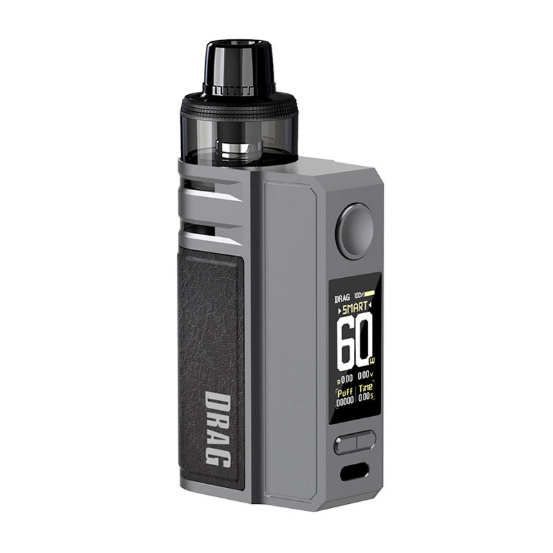 Voopoo Drag E60 4.5ml Pod Kit Black Pod Systems - Voopoo Drag E60 4.5ml Pod Kit Black