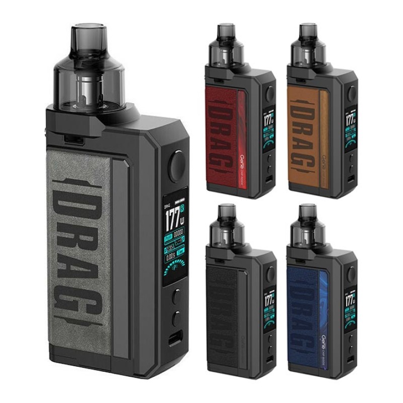Voopoo Drag Max Kit 177W 4.5ml Pod Systems - Voopoo Drag Max Kit 177W 4.5ml