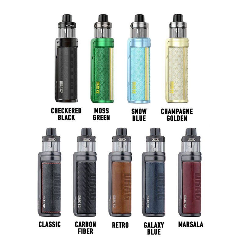 Voopoo Drag S2 Kit 5ml Starter kits - Voopoo Drag S2 Kit 5ml