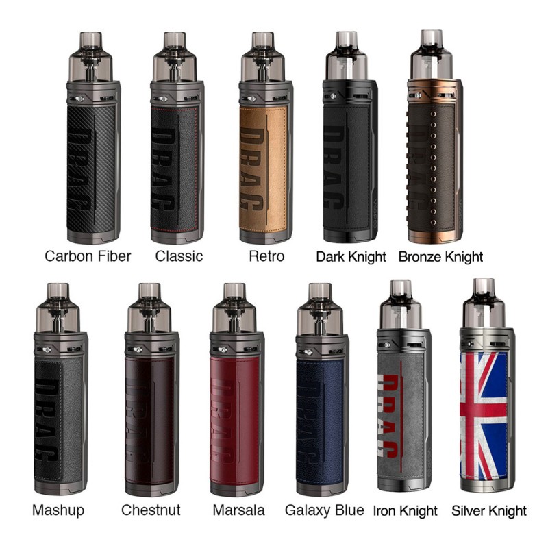 VooPoo Drag X 18650 Pod Mod Kit 4.5ml Pod Systems - VooPoo Drag X 18650 Pod Mod Kit 4.5ml