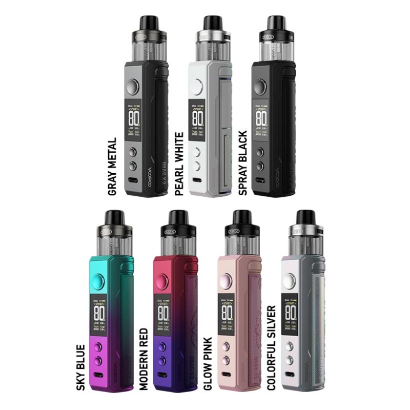 VooPoo Drag X2 Pod Kit 2ml Pod Systems - VooPoo Drag X2 Pod Kit 2ml