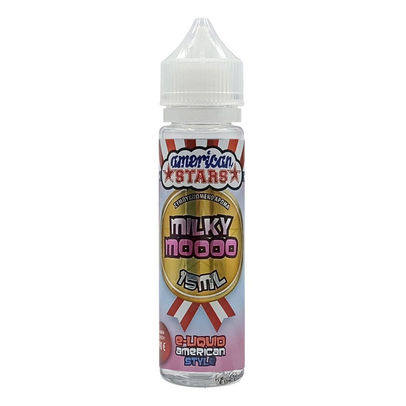 American Stars Flavor Shot - Milky Moo - 15ml/60ml American Stars Flavor Shots - American Stars Flavor Shot - Milky Moo - 15ml/60ml