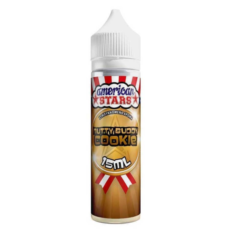 American Stars Flavor Shot - Nutty Buddy Cookie - 15ml/60ml American Stars Flavor Shots - American Stars Flavor Shot - Nutty Buddy Cookie - 15ml/60ml
