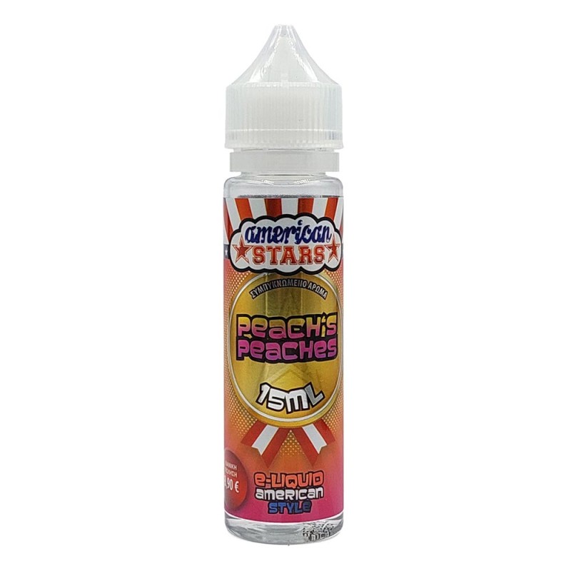 American Stars Flavor Shot - Peach’s Peaches - 15ml/60ml American Stars Flavor Shots - American Stars Flavor Shot - Peach’s Peaches - 15ml/60ml