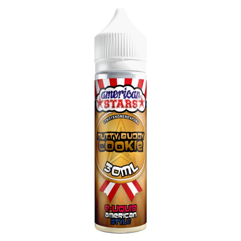 American Stars Flavor Shot - Nutty Buddy Cookie - 30ml/60ml American Stars Flavor Shots - American Stars Flavor Shot - Nutty Buddy Cookie - 30ml/60ml