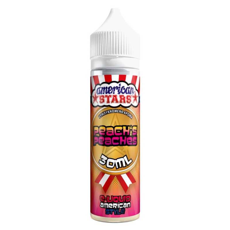 American Stars Flavor Shot - Peach’s Peaches - 30ml/60ml American Stars Flavor Shots - American Stars Flavor Shot - Peach’s Peaches - 30ml/60ml