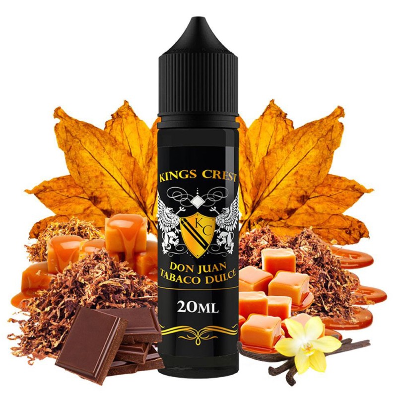 Bombo Kings Crest Don Juan Tobacco Dulce 20ml/60ml Bombo ELiquids - Bombo Kings Crest Don Juan Tobacco Dulce 20ml/60ml