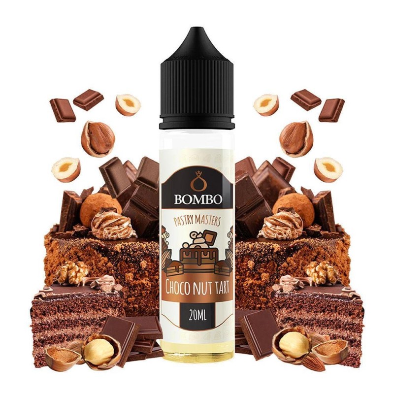 Bombo Pastry Masters Choco Nut Tart 20ml/60ml Bombo ELiquids - Bombo Pastry Masters Choco Nut Tart 20ml/60ml