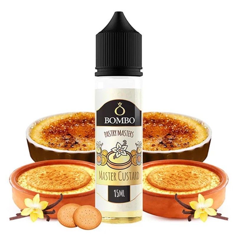 Bombo Pastry Masters Master Custard 15ml/60ml Bombo ELiquids - Bombo Pastry Masters Master Custard 15ml/60ml