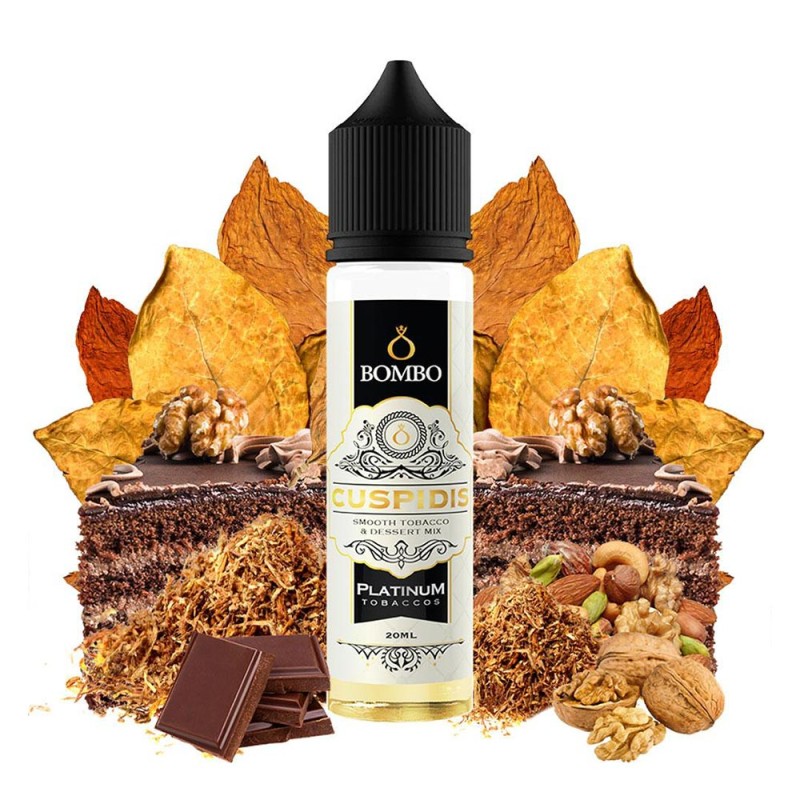 Bombo Platinum Tobaccos Cuspidis 20ml/60ml Bombo ELiquids - Bombo Platinum Tobaccos Cuspidis 20ml/60ml